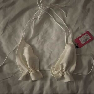 Edikted white bra top